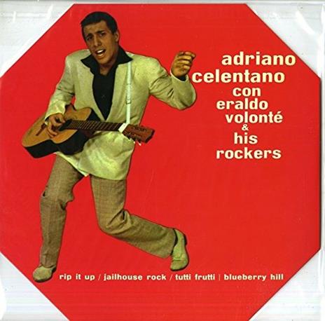 Con Eraldo Volonté & His Rockers (Coloured Vinyl Octagon Cover) - Vinile LP di Adriano Celentano