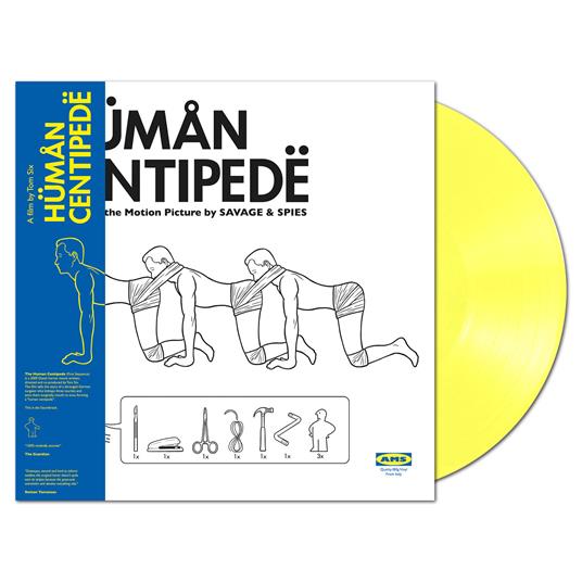 The Human Centipede (Colonna Sonora) (Limited Yellow Coloured Vinyl Edition + Tattoo) - Vinile LP di Patrick Savage,Holeg Spies