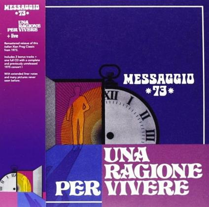 Una ragione per vivere - CD Audio di Messaggio 73