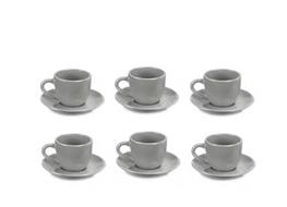 Confezione 6 Tazze Caffè e Piattino Multicolor Carioca - Classic