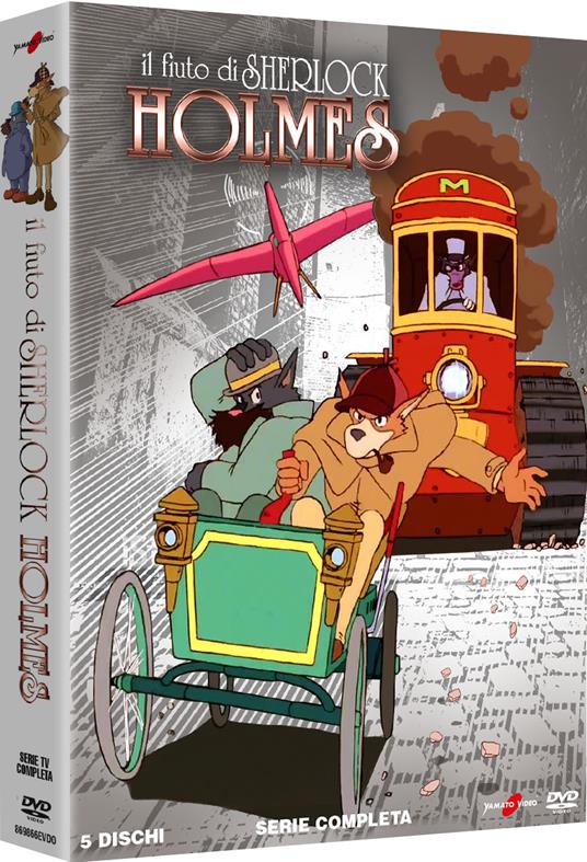 Il fiuto di Sherlock Holmes (5 DVD) - DVD - Film di Hayao Miyazaki ,  Kyousuke Mikuriya Animazione