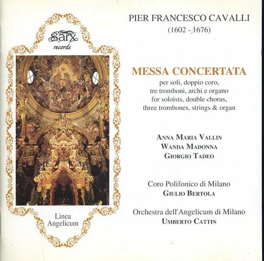 Messa concertata - CD Audio di Francesco Cavalli