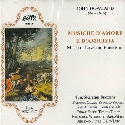 Musica d'amore e d'amicizia - CD Audio di John Dowland