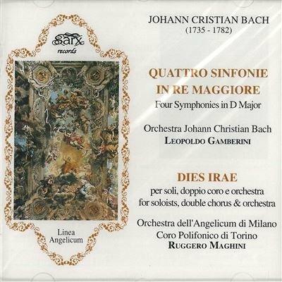 Quattro sinfonie in Re - Dies Irae - CD Audio di Johann Sebastian Bach
