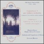 Concerto per violino n.5 - I palpiti - Capricci n.13, n.16, n.17, n.20 - Cantabile - CD Audio di Niccolò Paganini,Franco Gulli,Orchestra dell'Angelicum di Milano,Luciano Rosada