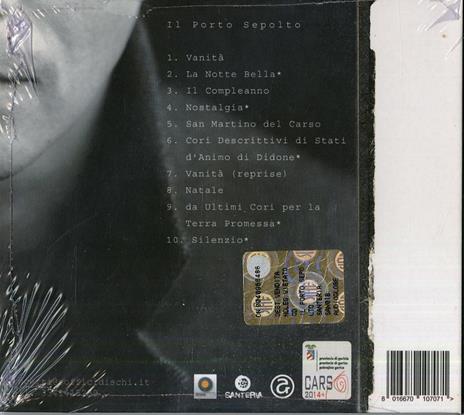 Il porto sepolto - CD Audio di Andrea Chimenti - 2