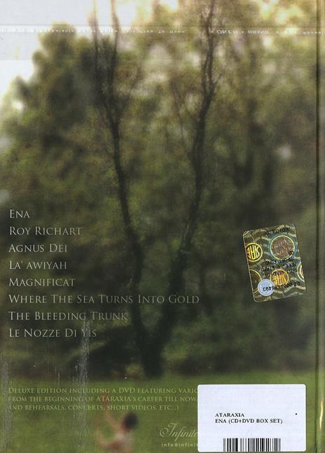 Ena (Digipack) - CD Audio + DVD di Ataraxia - 2