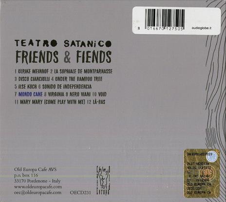 Friends and Fiends - CD Audio di Teatro Satanico - 2