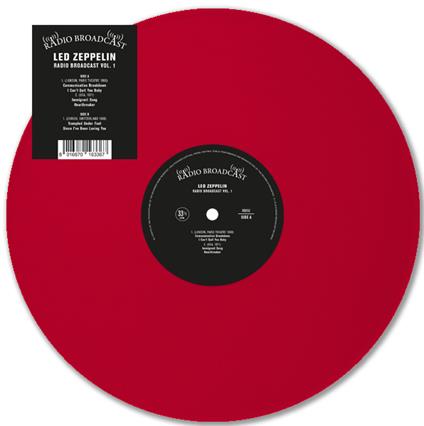 Radio Broadcast Vol.1 (Red Edition) - Vinile LP di Led Zeppelin