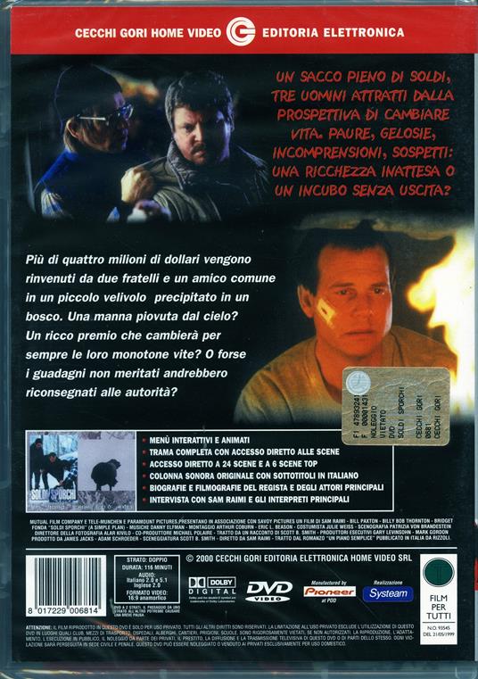Soldi sporchi di Sam Raimi - DVD - 2