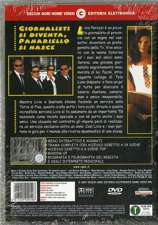 Al momento giusto di Giorgio Panariello - DVD - 2