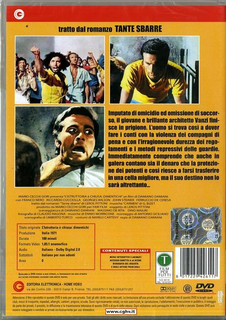 L' istruttoria è chiusa: dimentichi di Damiano Damiani - DVD - 2