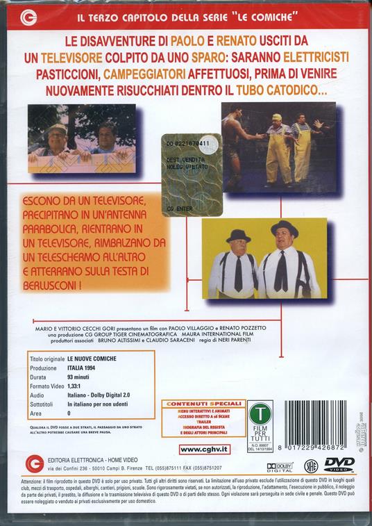 Le nuove comiche - DVD - Film di Neri Parenti Commedia | IBS