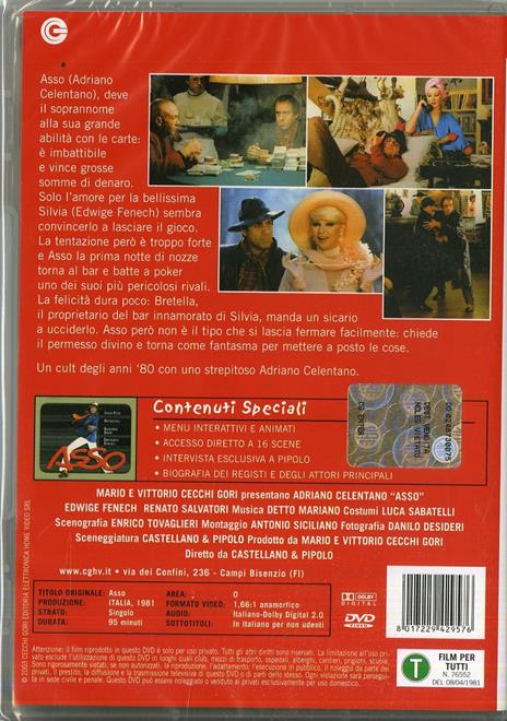 Asso di Franco Castellano,Pipolo - DVD - 2