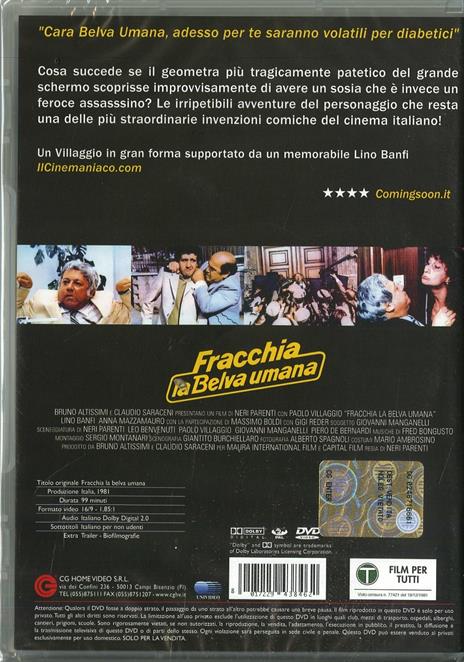 Fracchia la belva umana di Neri Parenti - DVD - 2