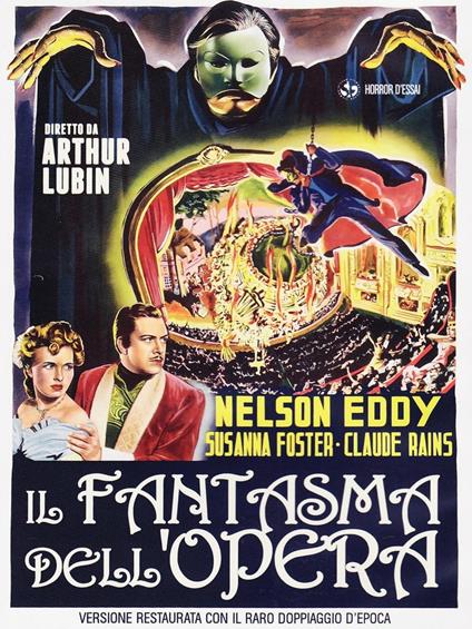 Il fantasma dell'Opera di Arthur Lubin - DVD