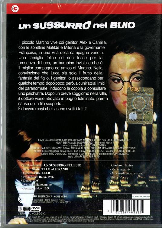 Un sussurro nel buio di Marcello Aliprandi - DVD - 2