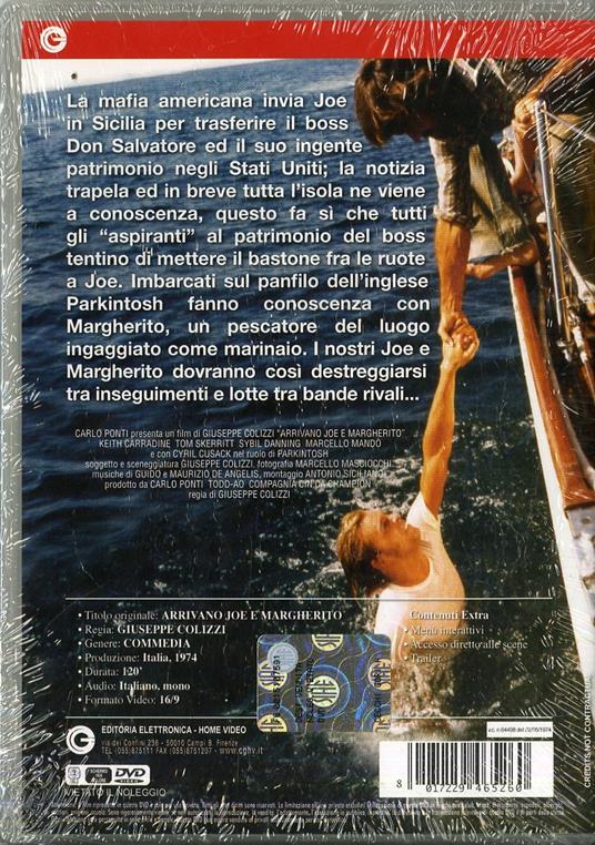 Arrivano Joe e Margherito di Giuseppe Colizzi - DVD - 2