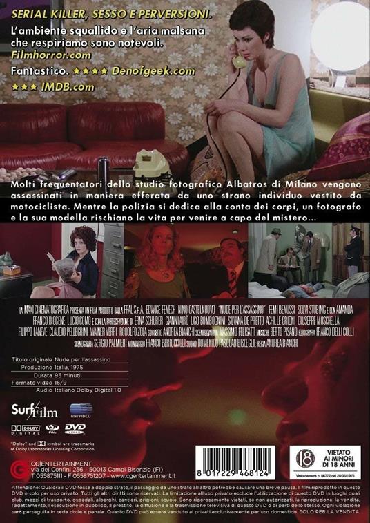 Nude per l'assassino (DVD) di Andrea Bianchi - DVD - 2