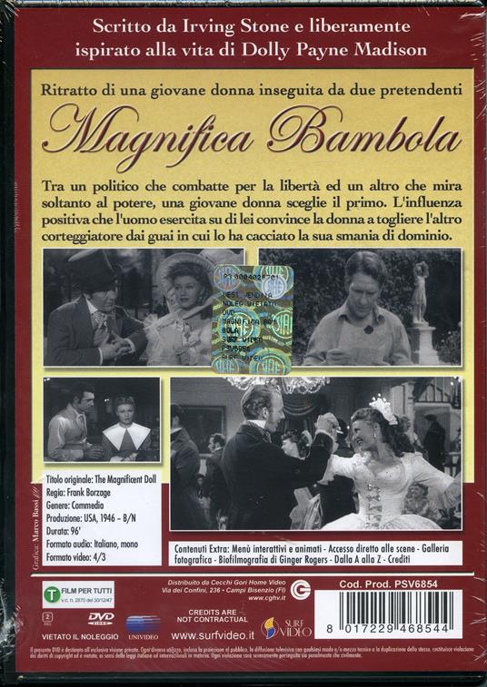 La magnifica bambola di Frank Borzage - DVD - 2