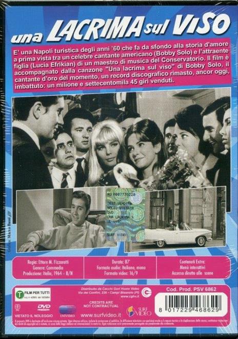 Una lacrima sul viso di Ettore Maria Fizzarotti - DVD - 2