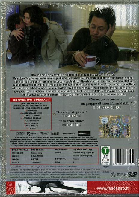 I re e la regina di Arnaud Desplechin - DVD - 2