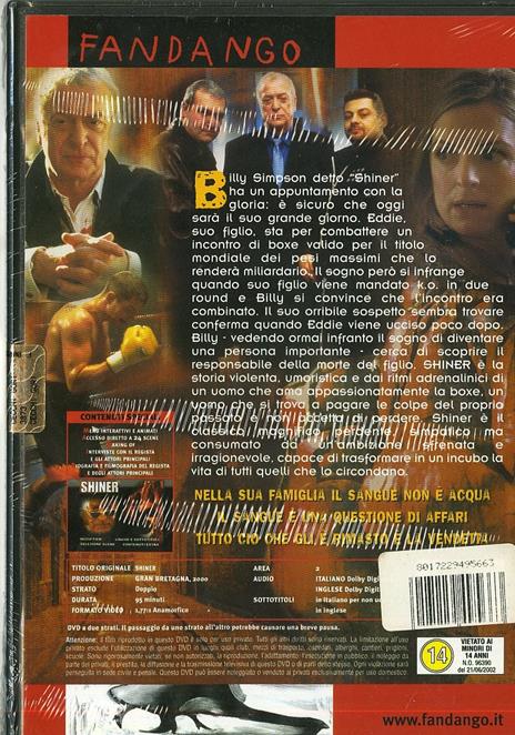 Shiner di John Irvin - DVD - 2