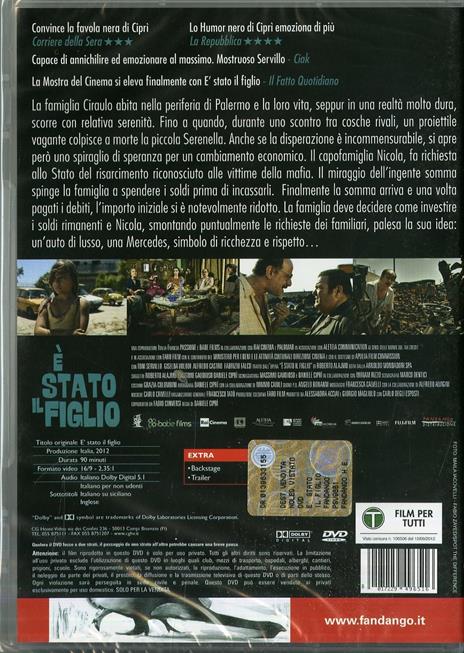 È stato il figlio di Daniele Ciprì - DVD - 2