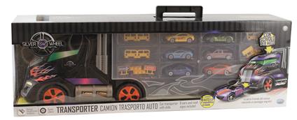 Silver Wheel Super Transport Cm. 60 C/6 Auto In Diecast