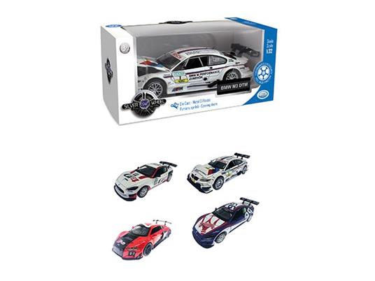 Silver Wheel - Auto Sportive in Scala 1:28/1:32 a retrocarica, con portiere apribili. Licenza BMW, Audi, Maserati.