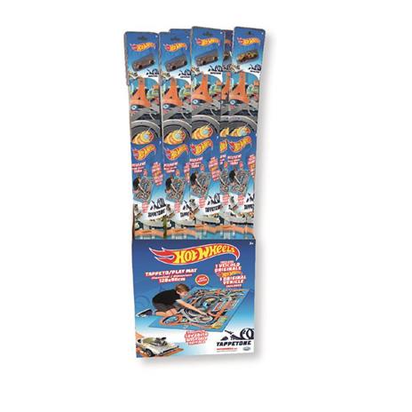 Hot Wheels. Tappetone gioco 120 x 90 cm con 1 Auto - 4