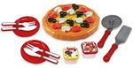 Maisonelle - Pizza Lovers Take Awayconfezione pizza con verdure attacca e stacca, piattini, forchette, rotella e palettamisura confezione 27.5*27.5*3.5 cm