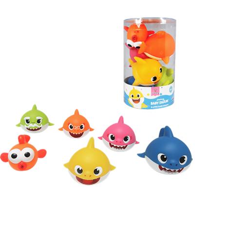 Baby Shark. Set Personaggi PVC per Bagnetto - ODS - Primi giochi -  Giocattoli