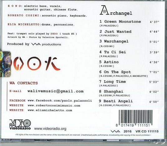 Archangel - CD Audio di Wa - 2