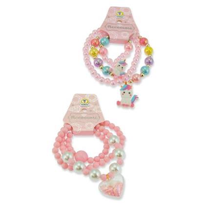 Gioco bigiotteria MISS TRENDY Set collana e braccialetto Assortito 52201