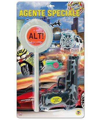 Set Agente Speciale Con Paletta E Pistola