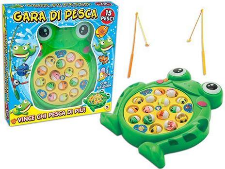 Gioco Pesca Ranocchia 15 Pesci