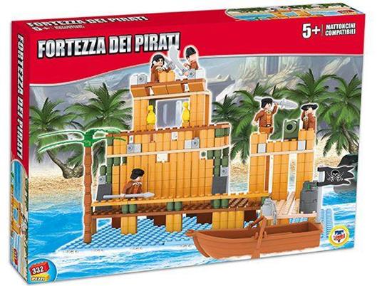 Costruzioni Click Clack. Fortezza Dei Pirati 332 Pz - 2