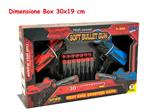 Soft Bullet Gun 14 Proiettili Morbidi 2 Pistole