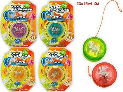 Assortimento Yoyo Luminoso Con Ritorno Automatico