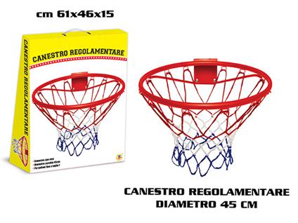 Teosport. Art. Sportivo Canestro Basket Regolamentare. Box