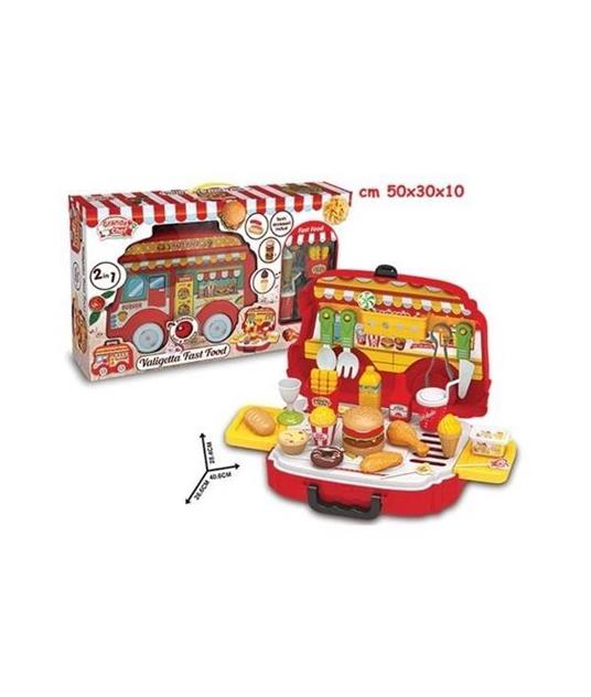 Grande Chef Valigetta Fast food con Accessori - 2