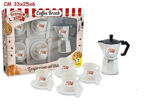 Chef Set Coffee Break Tazzine con Moka