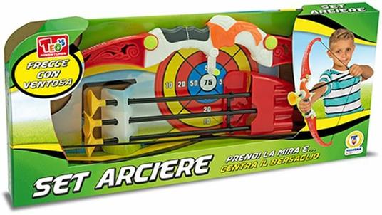 Set Arciere Con Arco Frecce E Bersaglio