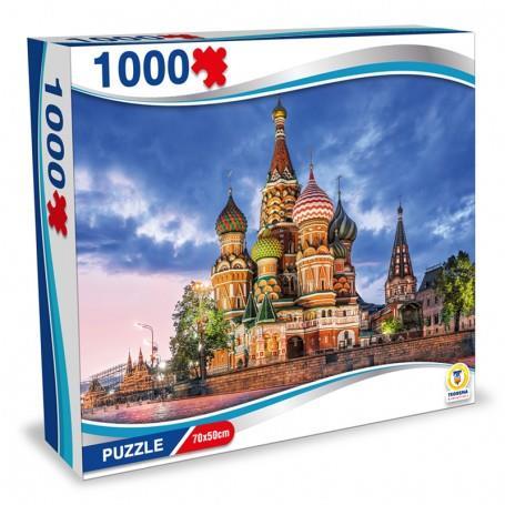 Puzzle 1000 Pezzi Russia - Mosca, Cremlino Teorema 67028 - 2