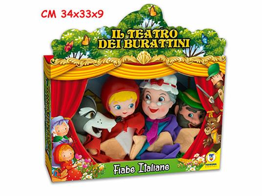 Marionette Teatrino Fiabe Italiane - Teorema - Marionette e burattini -  Giocattoli | IBS