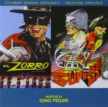 El Zorro - Supersonic Man - CD Audio di Gino Peguri