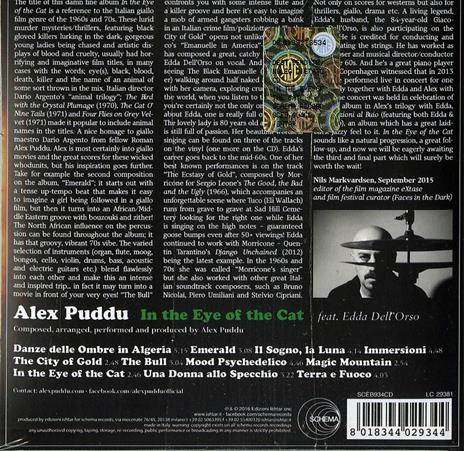 In the Eye of the Cat - CD Audio di Alex Puddu - 2