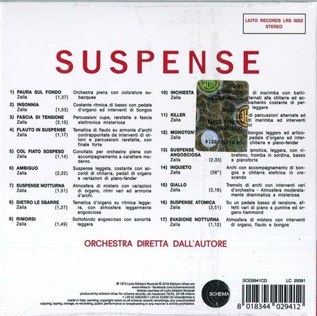 Suspense (Colonna sonora) - CD Audio di Piero Umiliani - 2