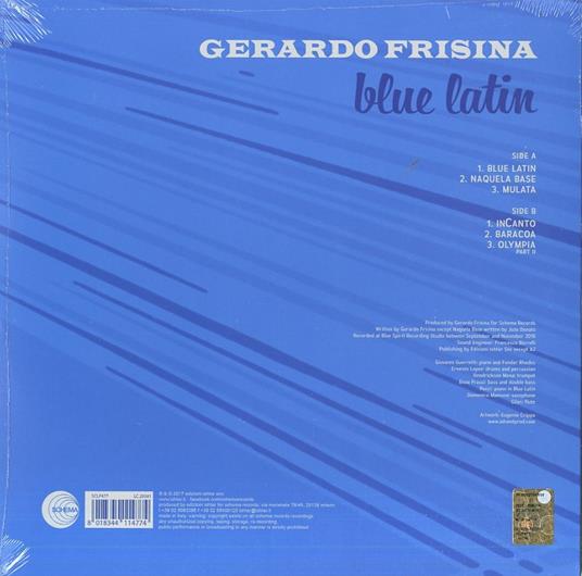 Blue Latin - Vinile LP di Gerardo Frisina - 2